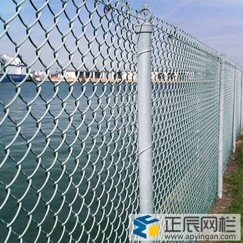 勾花網護欄圖片