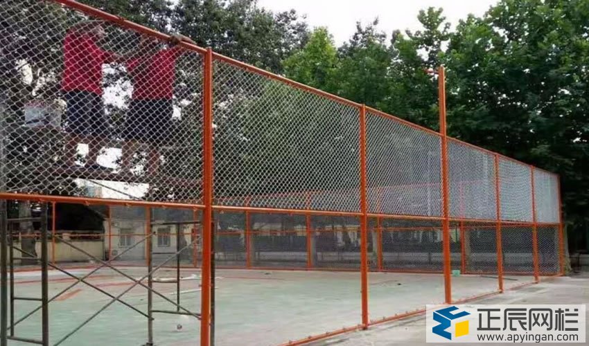 勾花護欄網在校園